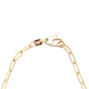 14k Black Diamond Necklace
