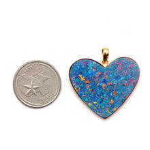Load image into Gallery viewer, Giant 14k Wild Heart Opal Pendant
