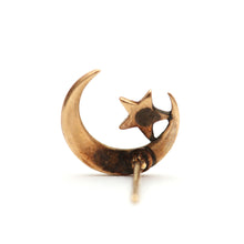 Carica l&#39;immagine nel visualizzatore di Gallery, 14k Victorian Celestial Stud Earring
