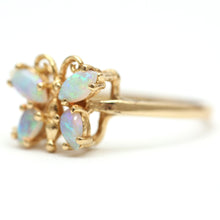 Load image into Gallery viewer, 14k Opal Butterfly Ring
