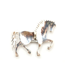 將圖片載入圖庫檢視器 Navajo Sterling Multigem Horse Pendant
