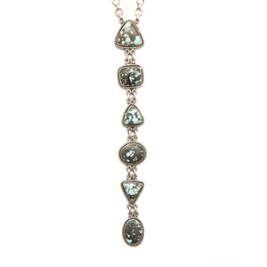 Sterling Lander Turquoise Line Necklace