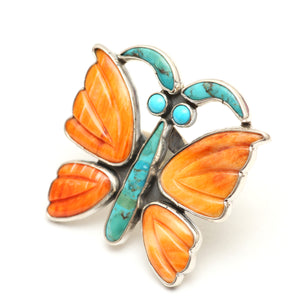 Federico Jimenez Large Butterfly Ring