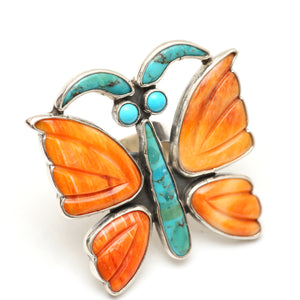 Federico Jimenez Large Butterfly Ring