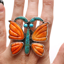 画像をギャラリービューアに読み込む, Federico Jimenez Large Butterfly Ring
