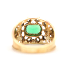 Laden Sie das Bild in den Galerie-Viewer, Emerald Rose Cut Diamond Ring
