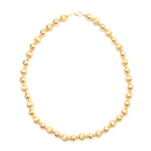 Laden Sie das Bild in den Galerie-Viewer, 14k Gold Bead Necklace
