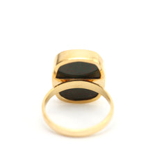 Load image into Gallery viewer, 14k Bloodstone Heart Intaglio Ring

