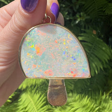 Load image into Gallery viewer, Giant 14k Opal Mushroom Pendant
