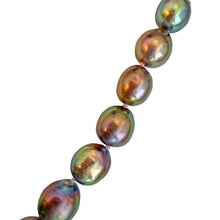 Laden Sie das Bild in den Galerie-Viewer, Rainbow Metallic Baroque Pearl Necklace
