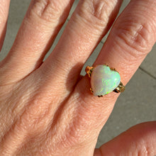 Load image into Gallery viewer, Vintage 14k Opal Heart Ring
