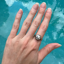 Load image into Gallery viewer, Giant 14k Rose Cut Diamond Ring
