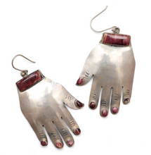 画像をギャラリービューアに読み込む, Federico Jimenez Hand Earrings
