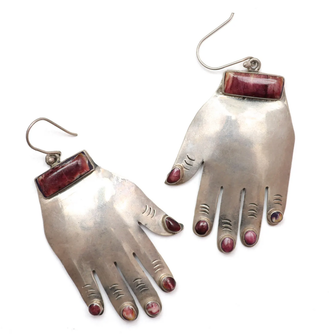 Federico Jimenez Hand Earrings
