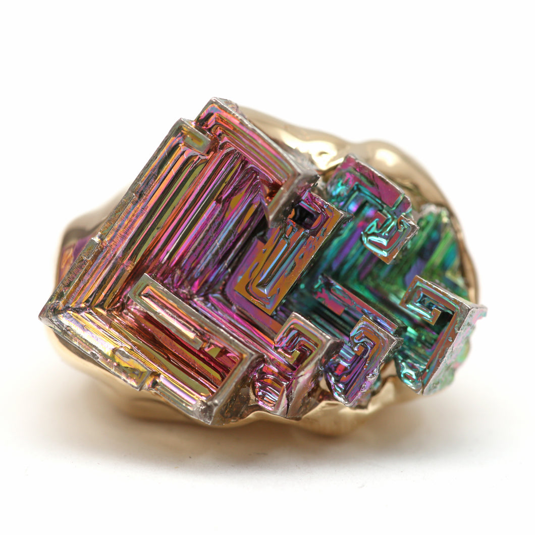 14k Rainbow Bismuth 