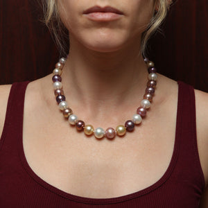 14k Pastel Pearl Necklace
