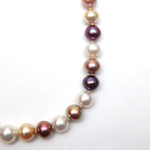14k Pastel Pearl Necklace
