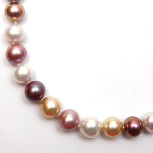 14k Pastel Pearl Necklace