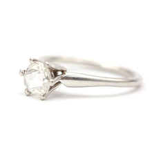 Load image into Gallery viewer, Platinum Rose Cut Diamond Ring
