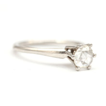 Load image into Gallery viewer, Platinum Rose Cut Diamond Ring

