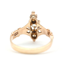Laden Sie das Bild in den Galerie-Viewer, 15k Victorian Rose Cut Diamond Ring
