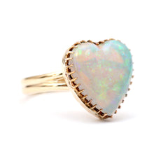 Load image into Gallery viewer, Giant Opal Heart Ring
