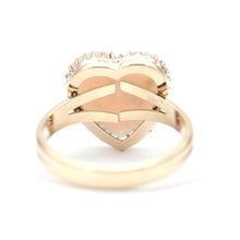 Load image into Gallery viewer, Giant Opal Heart Ring
