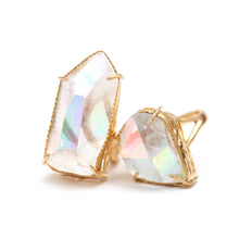 Carica l&#39;immagine nel visualizzatore di Gallery, 14k Angel Aura Quartz Crystal Rings
