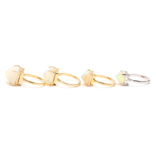 画像をギャラリービューアに読み込む, 14k Opal Pyramid Rings
