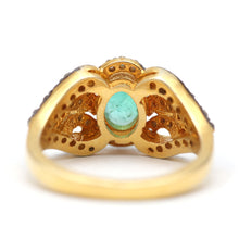 画像をギャラリービューアに読み込む, Diamond Emerald Rings
