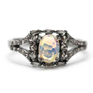 Opal Diamonds Rings