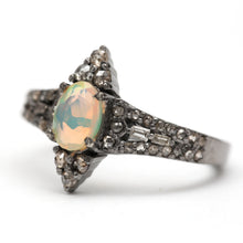 將圖片載入圖庫檢視器 Opal Diamonds Rings
