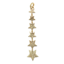 Load image into Gallery viewer, Diamond Falling Star Pendant
