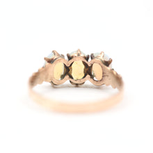 Load image into Gallery viewer, 9k Victorian Opal Trilogy Ring
