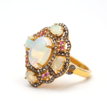 Load image into Gallery viewer, Opal Diamond Tourmaline Set
