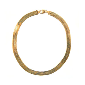 Fat 10k Herringbone Chain