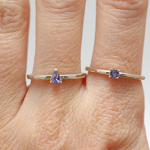 Sterling Tanzanite Rings