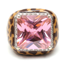 Load image into Gallery viewer, 18k Pink Leopard Ring

