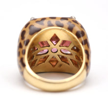 Load image into Gallery viewer, 18k Pink Leopard Ring
