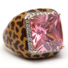 Load image into Gallery viewer, 18k Pink Leopard Ring
