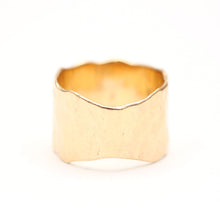 將圖片載入圖庫檢視器 14k Freeform Hammered Band
