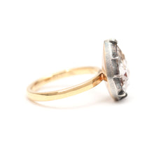 Load image into Gallery viewer, Giant Georgian Rose Cut Diamond Pear Ring
