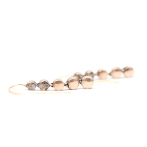 Antique Rose Cut Diamond Earrings