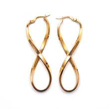 將圖片載入圖庫檢視器 14k Infinity Hoop Earrings

