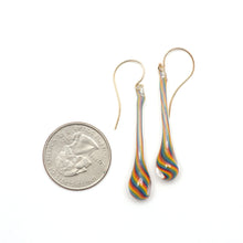 Load image into Gallery viewer, 14k Glass-Blown Earrings
