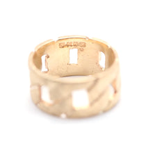 Load image into Gallery viewer, 14k Textured Cuban Link Band
