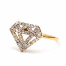 Carica l&#39;immagine nel visualizzatore di Gallery, 14k Meta Diamond Ring
