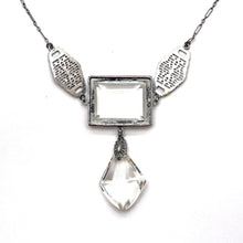 Load image into Gallery viewer, Art Deco Crystal Necklace
