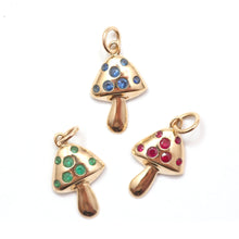 將圖片載入圖庫檢視器 14k Mushroom Charms
