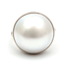 Load image into Gallery viewer, 14k Mabé Pearl Ring

